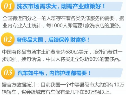 洗衣行業的發展趨勢正好，加盟開店創富